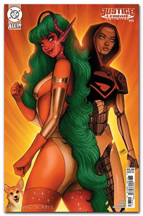 Justice League Unlimited #23 (2024) cover c szerdy variant