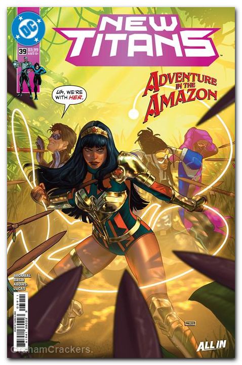 New Titans #39 (2023) cover a