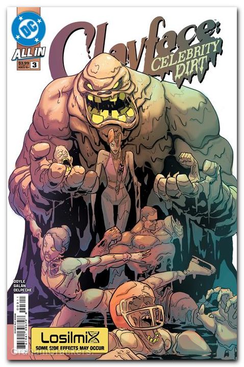 Clayface Celebrity Dirt #3 (2026) cover a