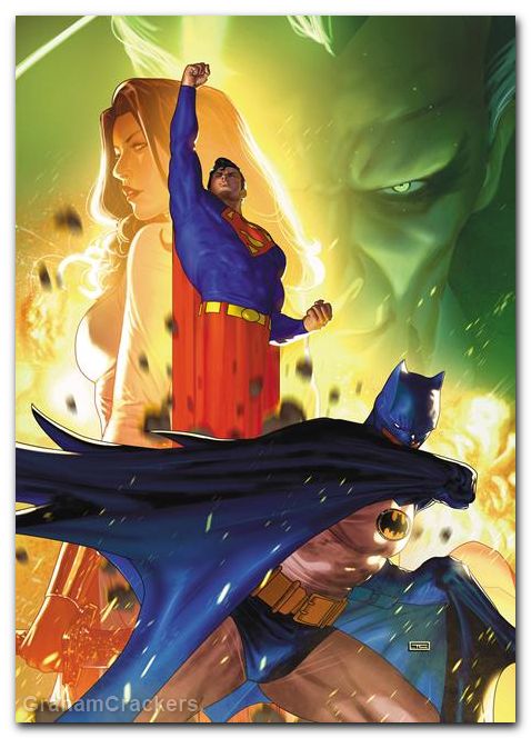 Batman Superman Worlds Finest #55 (2022) cover b clarke variant