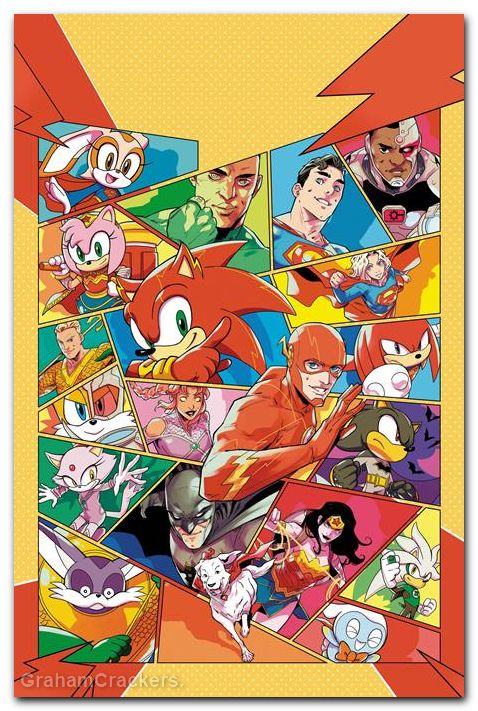 DC X Sonic The Hedgehog The Metal Legion #5 (2026) cover a