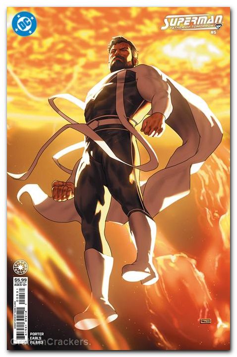 Superman Father Of Tomorrow #5 (2026) cover c clarke variant
