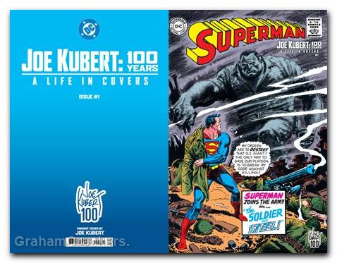 Joe Kubert 100 Years A Life In Covers #1 (2026) cover b kubert foil variant