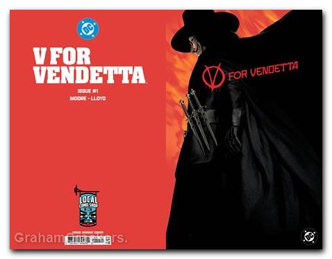V For Vendetta #1 (1988) 2026 facsimile edition cover b movie variant