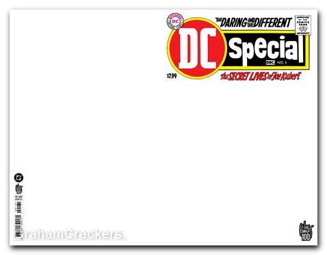 DC Special #5 (1968) 2026 facsimile edition cover c blank variant