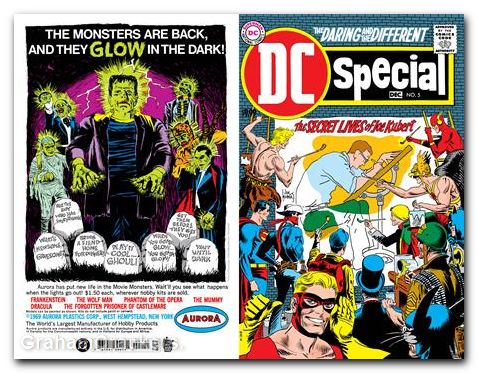 DC Special #5 (1968) 2026 facsimile edition cover d kubert foil variant