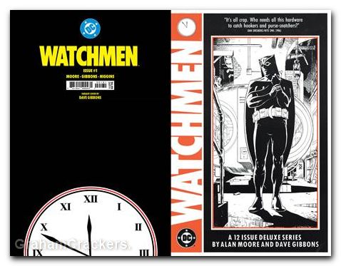 Watchmen #1 (1986) 2026 facsimile edition cover c gibbons foil variant