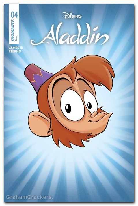Aladdin #4 (2026) cover d cartoon head variant