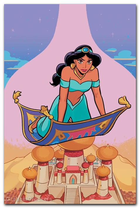Aladdin #4 (2026) cover g bustos virgin variant