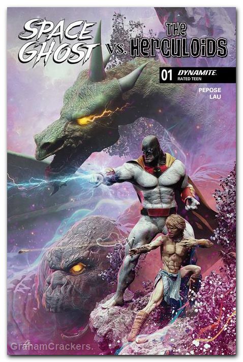 Space Ghost Vs The Herculoids #1 (2026) cover d barends variant