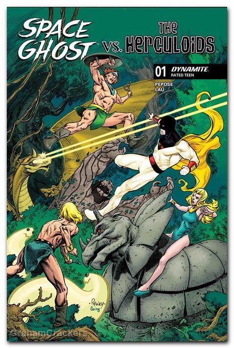 Space Ghost Vs The Herculoids #1 (2026) cover e raney variant