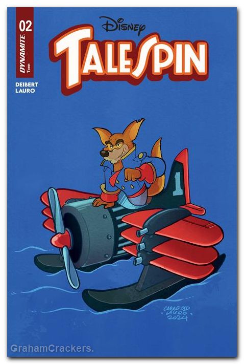 TaleSpin #2 (2026) cover b lauro color bleed variant