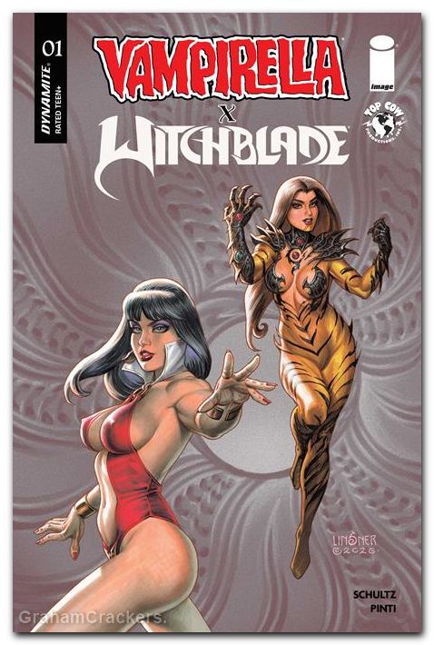 Vampirella X Witchblade Special #1 (2026) cover d linsner variant