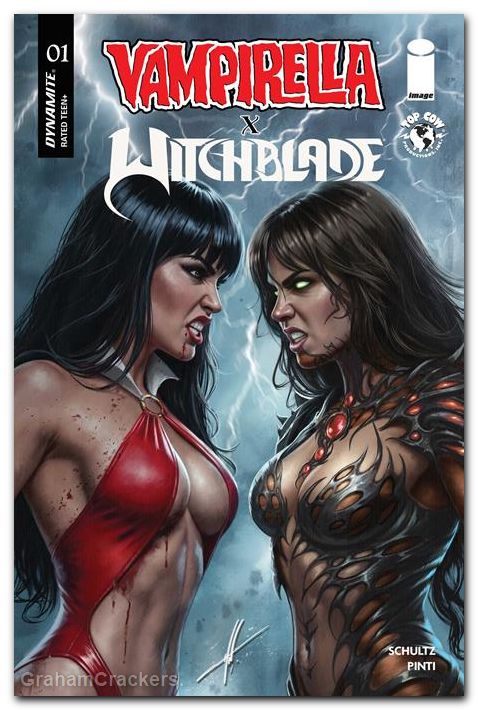 Vampirella X Witchblade Special #1 (2026) cover e cohen variant