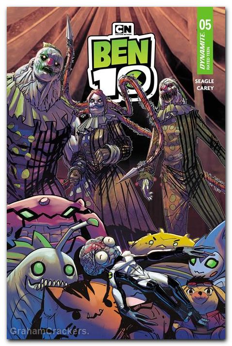 Ben 10 #5 (2026) cover m carey foil variant