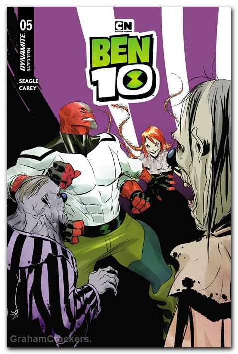 Ben 10 #5 (2026) cover r nguyen foil variant