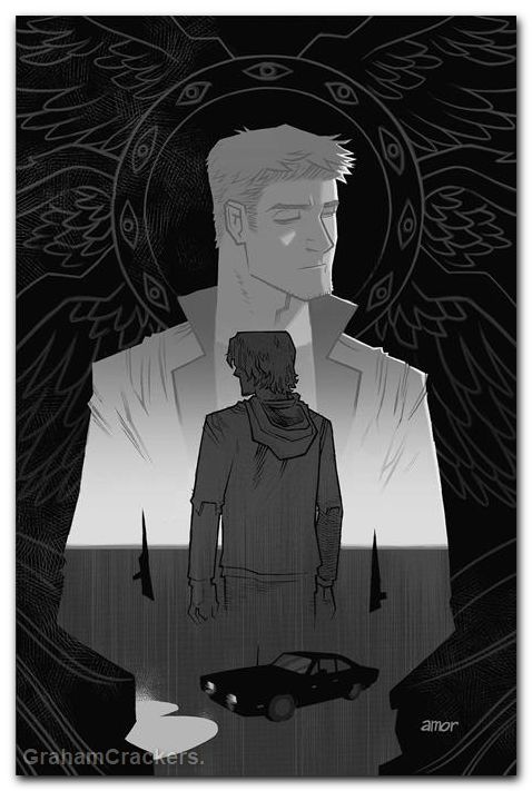 Supernatural Wayward Special #1 (2026) cover j amor line art virgin variant