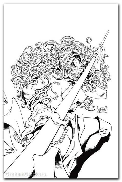 Thundercats Cheetara #1 (2026) cover o robson line art virgin variant