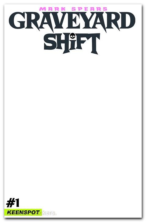 Mark Spears Graveyard Shift #1 (2026) cover e blank variant