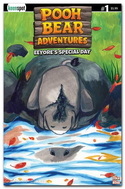 Pooh Bear Adventures Eeyores Special Day #1 (2026) cover b rose sad reflections variant