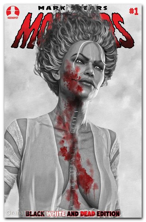 Mark Spears Monsters #1 seventh print cover b crimson bride variant