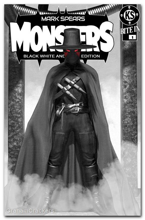 Mark Spears Monsters #1 seventh print cover f absolute batman homage metal variant
