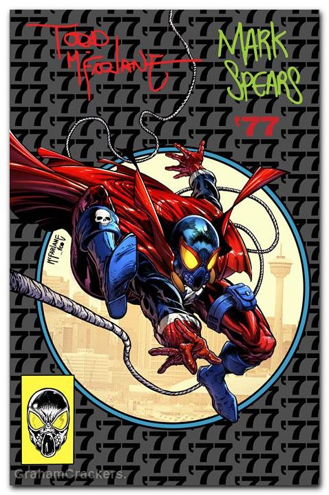Spawn 77 #1 (2026) cover j spears signed foil variant