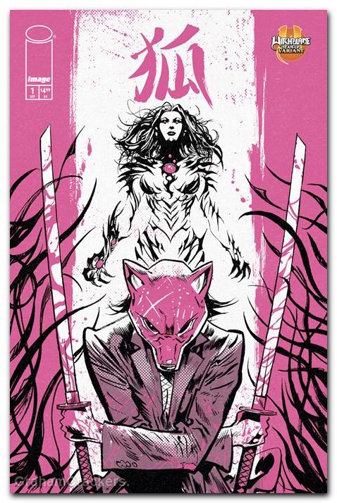 Exquisite Corpses Fox Mask Killer #1 (2026) cover i walsh witchblade team up variant