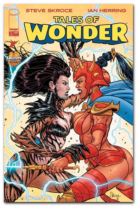 Tales Of Wonder #1 (2026) cover h skroce witchblade team up variant