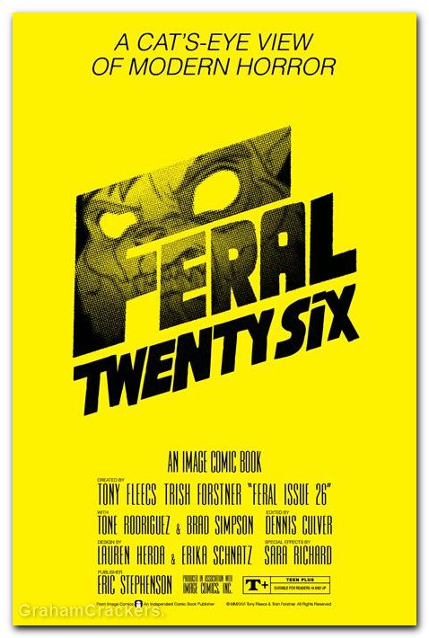 Feral #26 cover b fleecs the shining homage variant