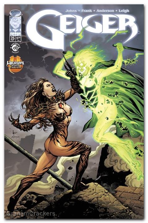 Geiger #25 (2024) cover f frank witchblade team up variant