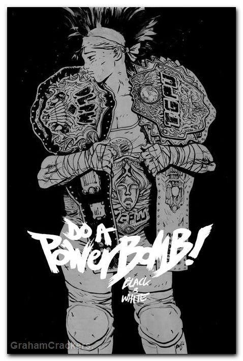Do A Powerbomb Black And White #3 (2026) cover a