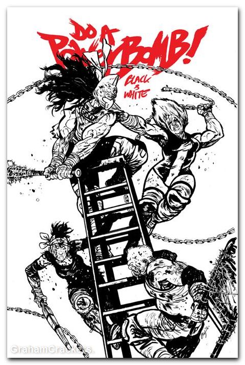 Do A Powerbomb Black And White #3 (2026) cover b johnson variant