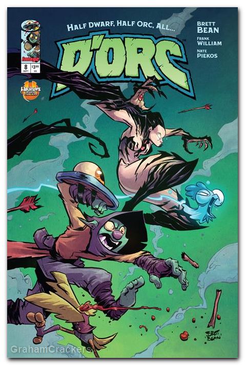 DORC #8 (2026) cover c bean witchblade team up variant