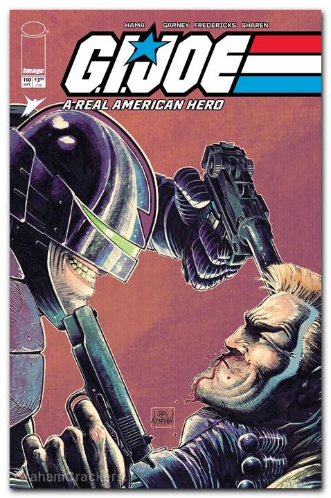 GI Joe A Real American Hero #110 (1982) hama files edition cover b mooneyham variant