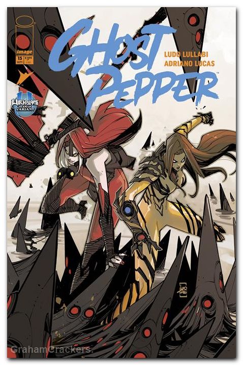 Ghost Pepper #15 (2025) cover f lullabi witchblade team up variant