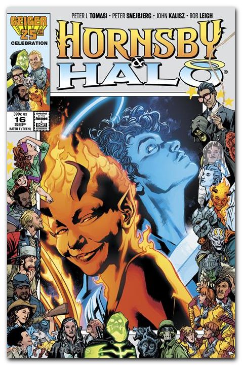 Hornsby And Halo #16 cover b hitch geiger 25 anniversary variant