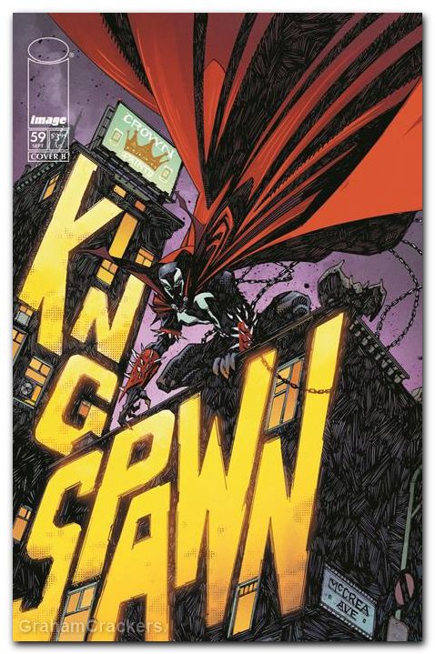 King Spawn #59 cover b mccrea variant