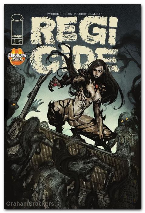 Regicide #2 (2026) cover e gabriel witchblade team up variant