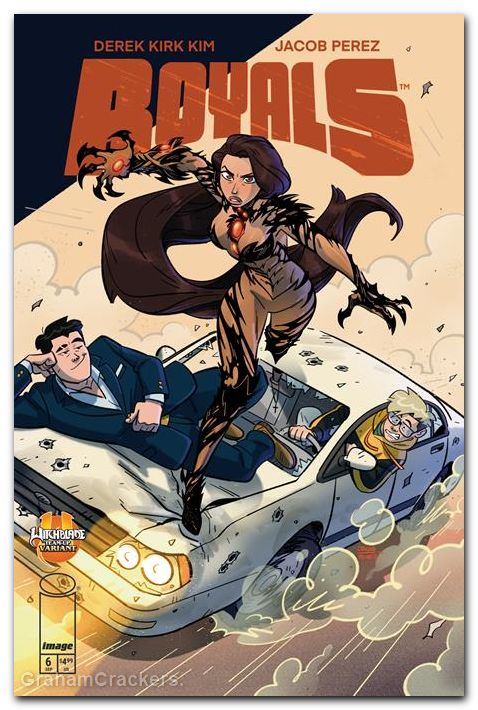 Royals #6 (2026) cover g perez witchblade team up variant