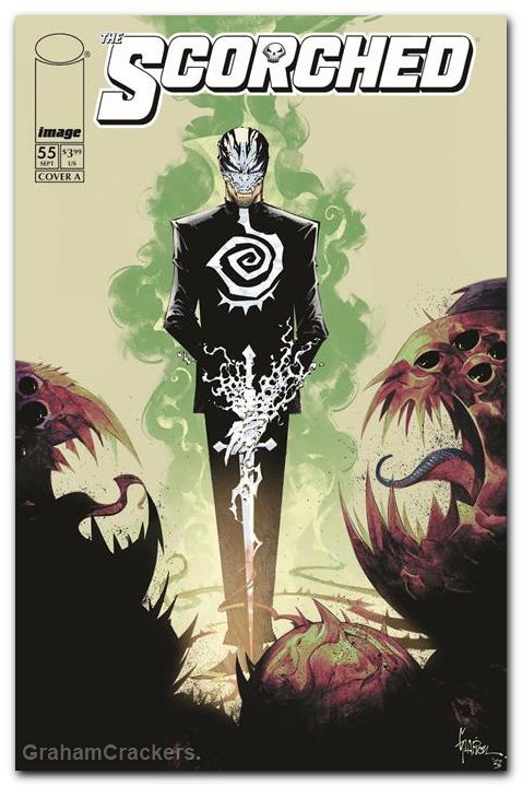 Spawn Scorched #55 cover a