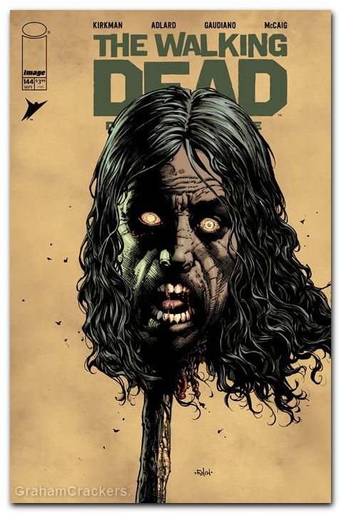 Walking Dead Deluxe #144 cover a