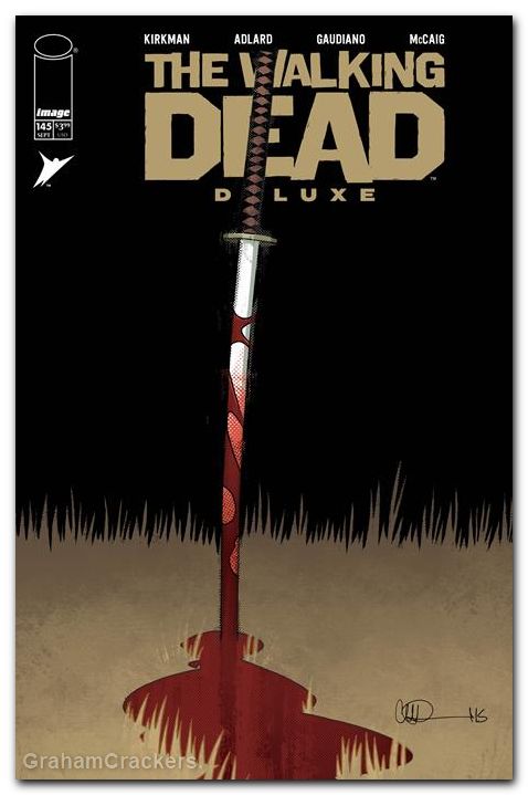 Walking Dead Deluxe #145 cover b adlard variant