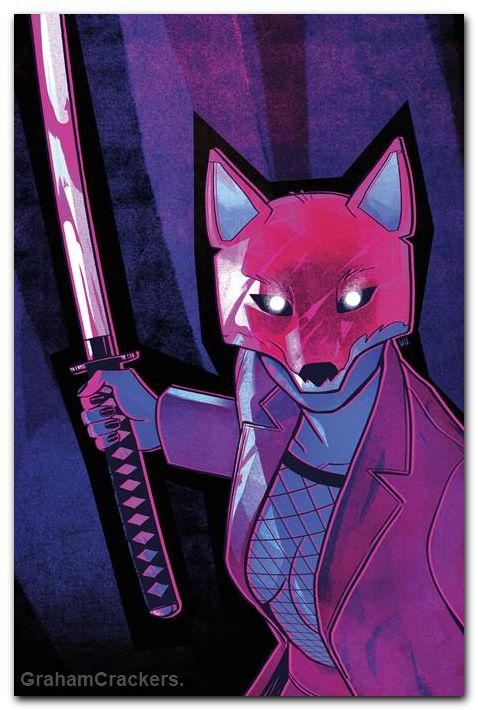 Exquisite Corpses Fox Mask Killer #1 (2026) cover j wu lcsd foil variant