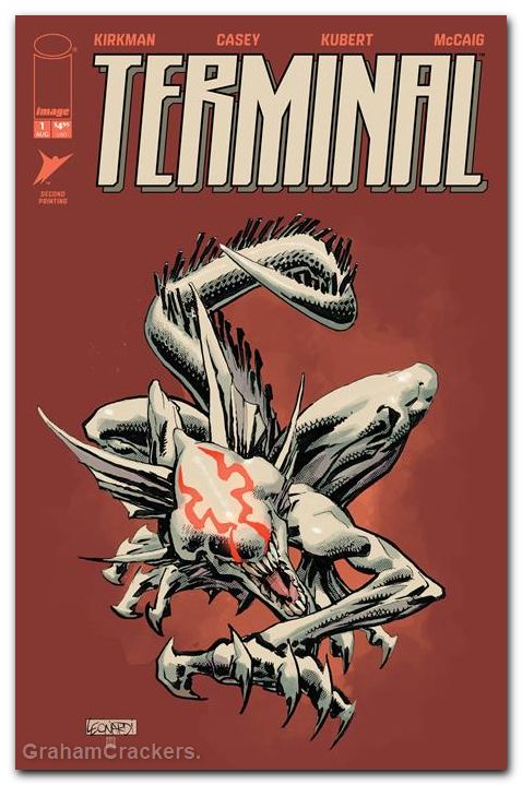 Terminal #1 (2026) second print cover b leonardi monster variant