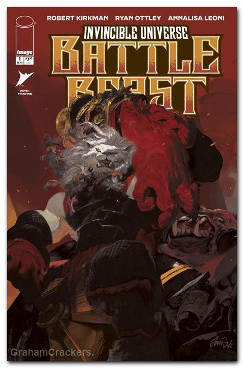 Invincible Universe Battle Beast #1 (2025) ninth print