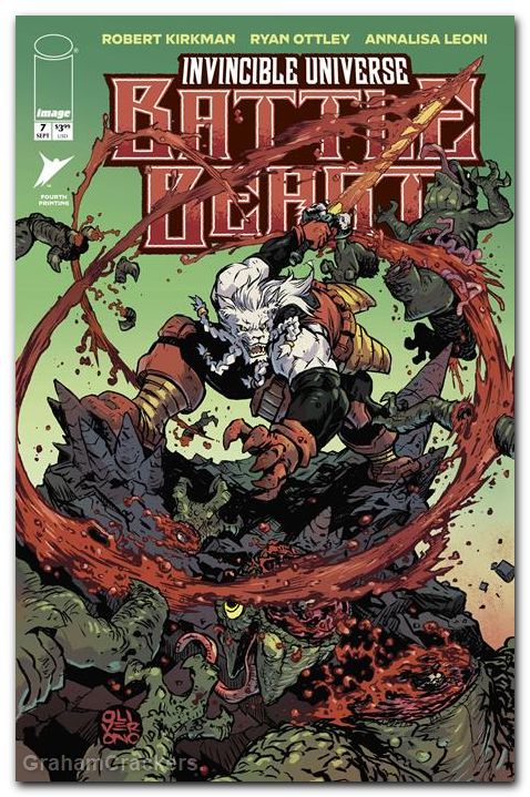 Invincible Universe Battle Beast #7 (2025) fourth print