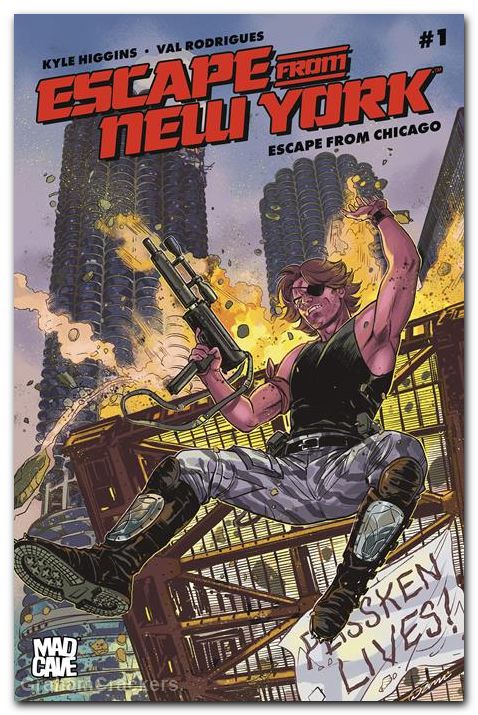 Escape From New York Escape From Chicago #1 (2026) cover b brine variant