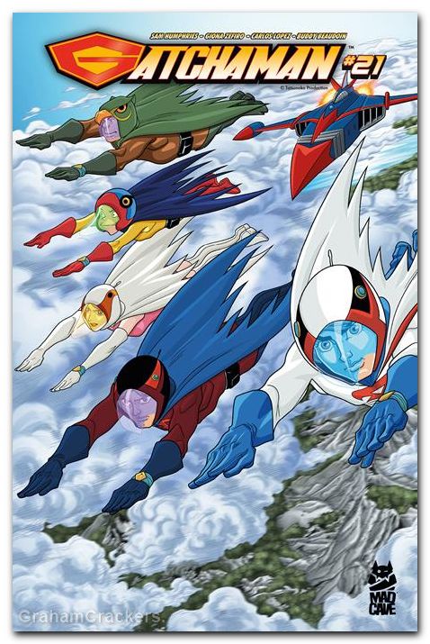 Gatchaman #21 cover a