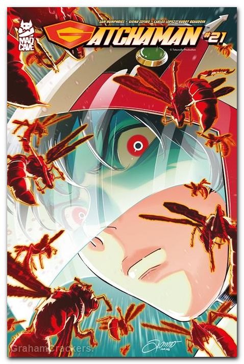 Gatchaman #21 cover b zonno variant